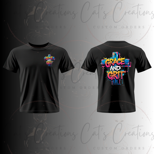 Grace and Grit – Christian Street-Style Faith Tee