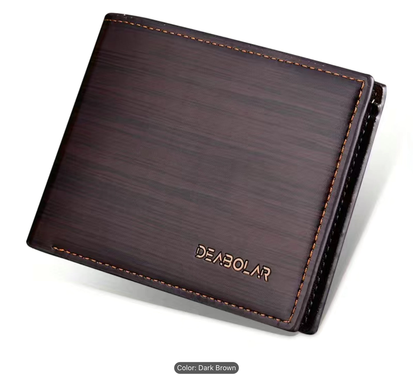 Custom Laser Engraved Wallet - Personalized PU Leather Billfold