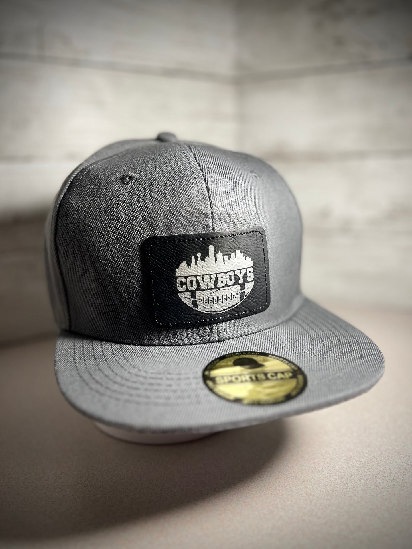 Custom Hat W/ Laser Engraved Patch - SnapBack