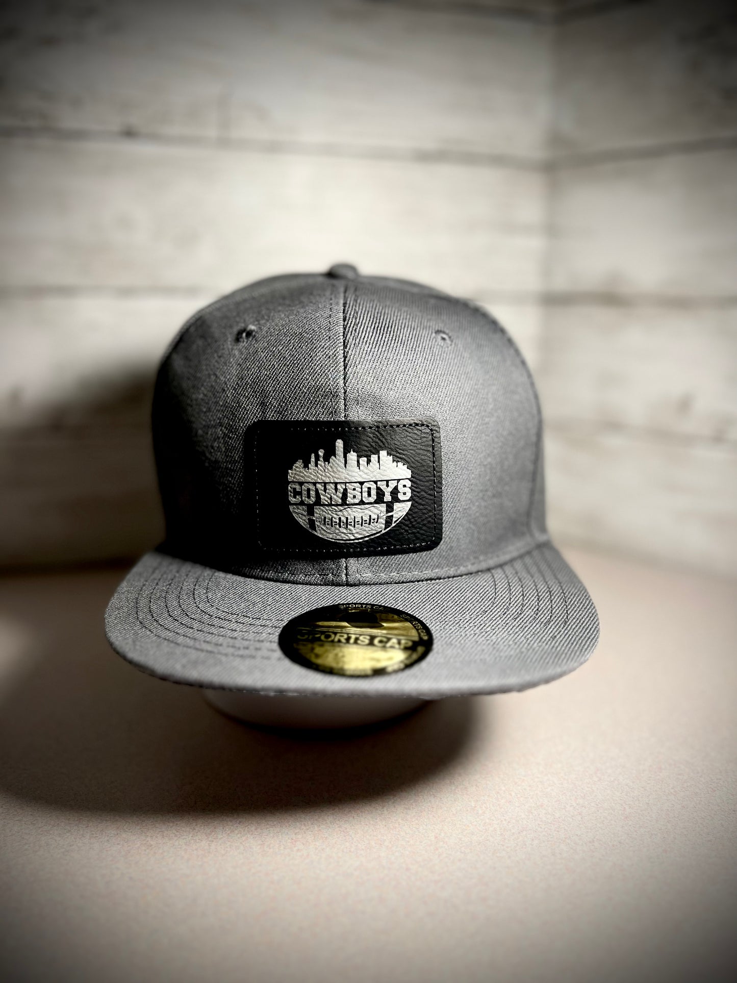 Custom Hat W/ Laser Engraved Patch - SnapBack