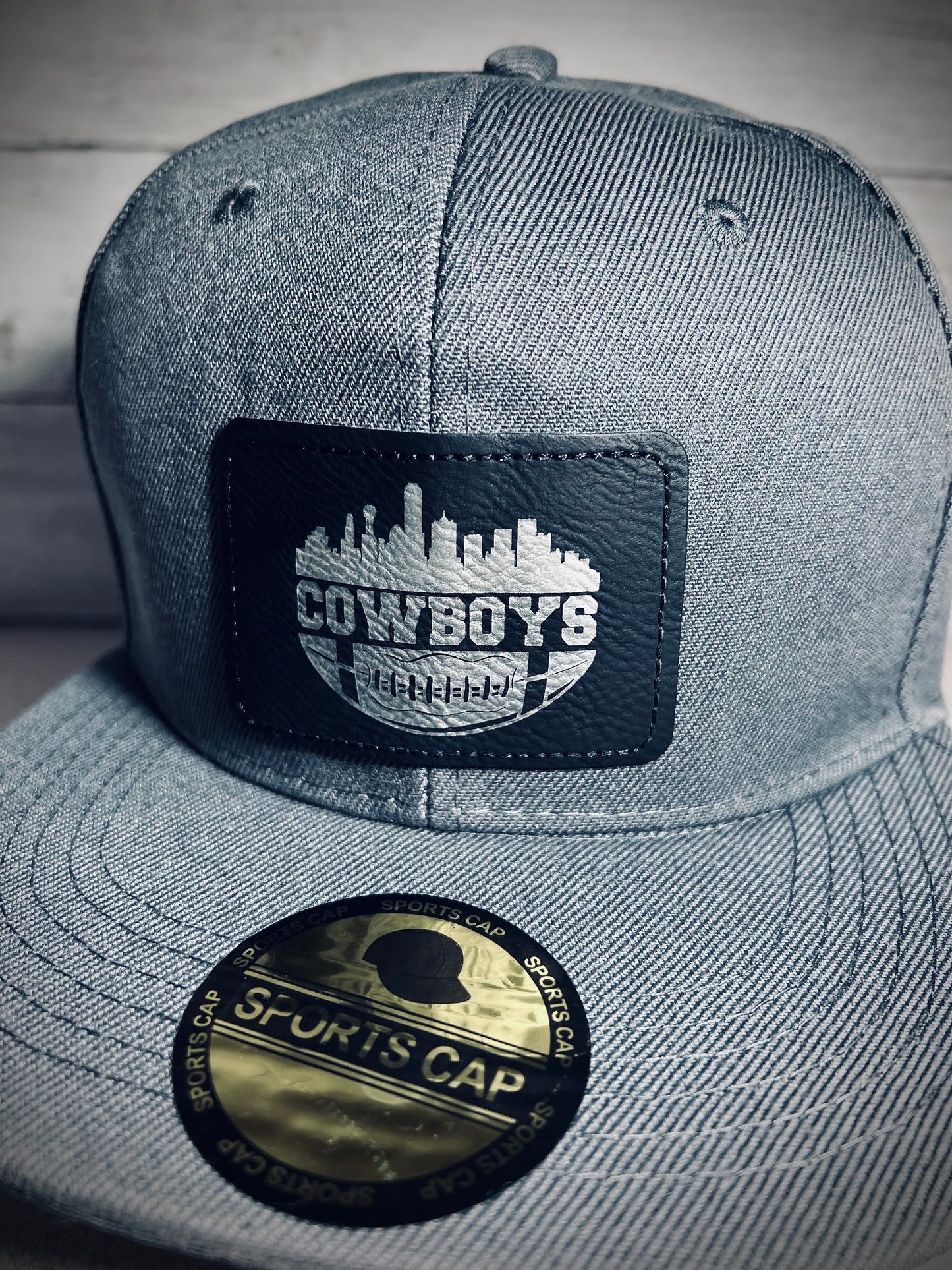 Custom Hat W/ Laser Engraved Patch - SnapBack